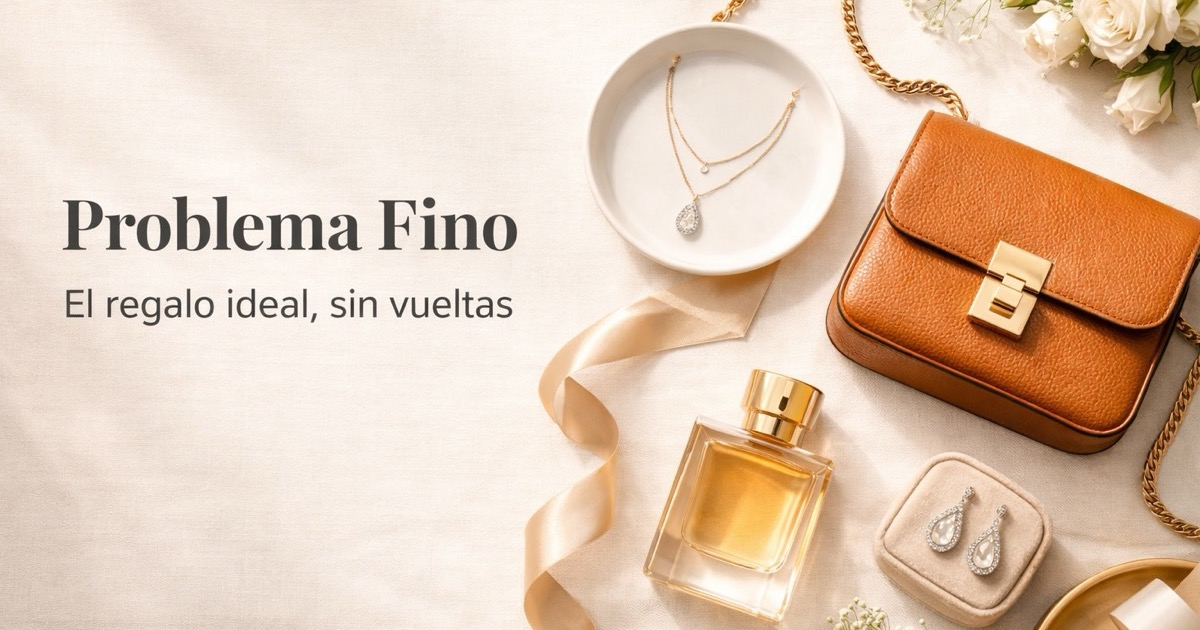 Problema Fino — El regalo ideal, sin vueltas